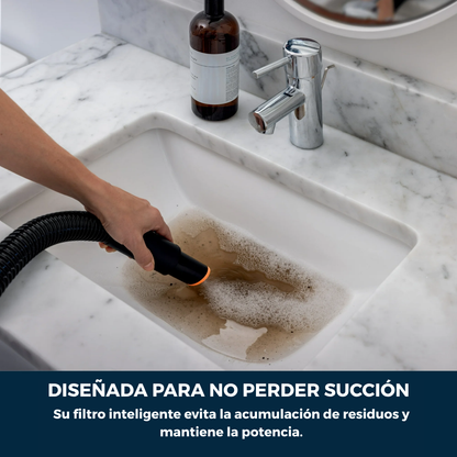 Aspiradora VortisClean - Pequeña, poderosa y lista para todo
